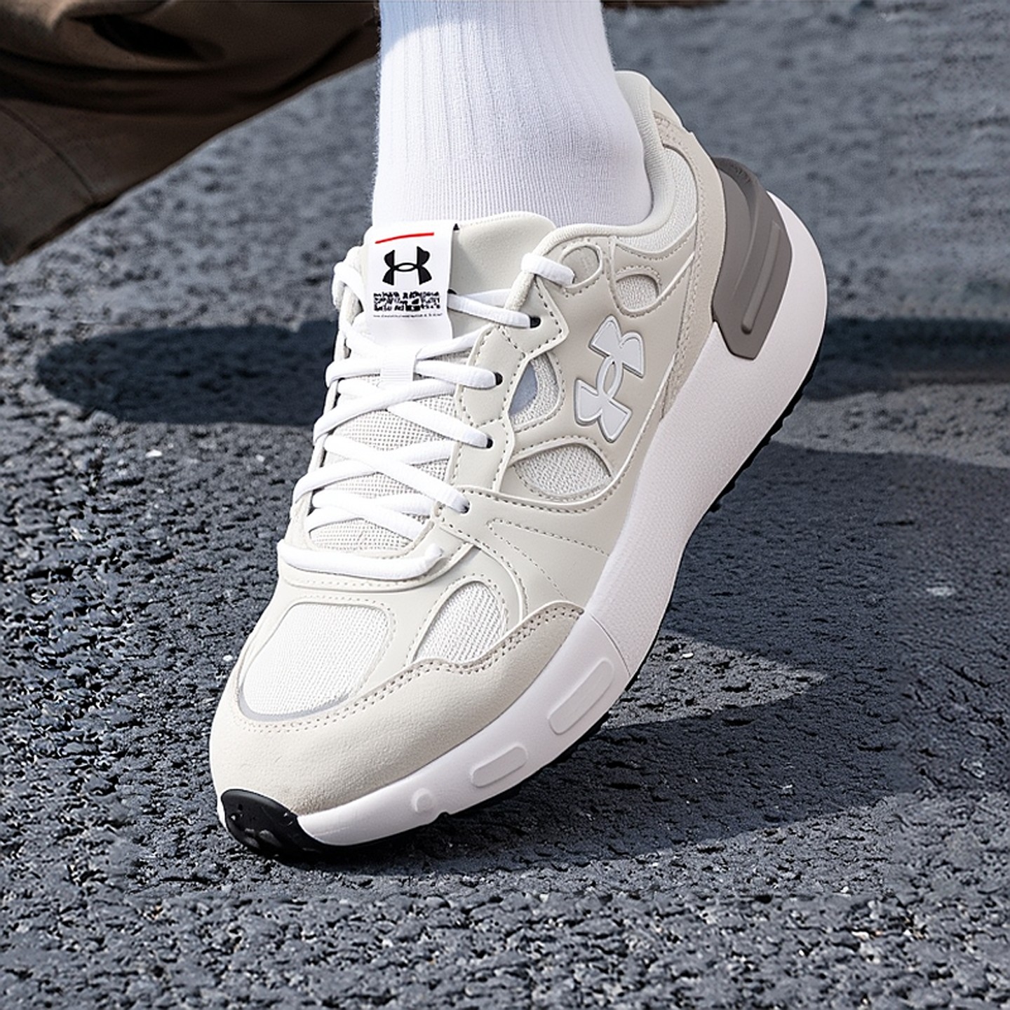 UA安德玛官方运动鞋男鞋女鞋秋季新款复古休闲鞋情侣跑步鞋训练鞋