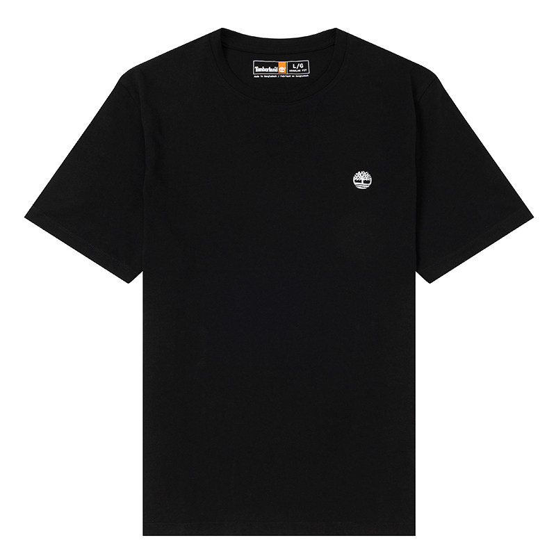 Lucky Leaf | Timberland Short-Sleeved Men's Summer New Outdoor White T-Shirt Pure Cotton Half-Sleeve Sports T-Shirt