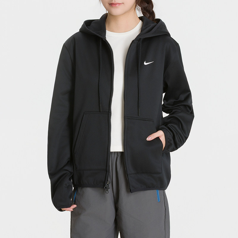 幸运叶子丨耐克女装外套2026冬季新款女子时尚潮流运动服针织夹克