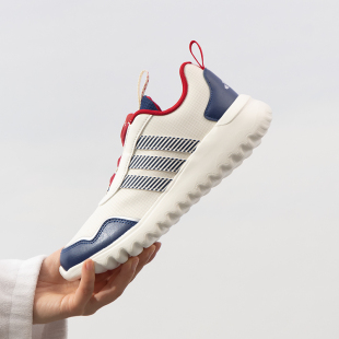 adidas 健身训练潮流时尚 女鞋 大童青少年运动鞋 新款 阿迪达斯