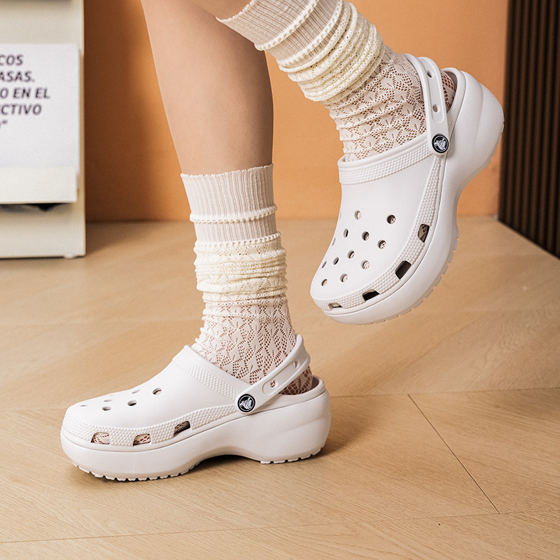 Crocs卡骆驰云朵洞洞鞋女鞋春季新款运动沙滩鞋包头凉鞋厚底拖鞋,户外/登山/野营/旅行用品,沙滩鞋/凉鞋/拖鞋,淘宝优惠券,粉丝福利购,淘宝优惠卷