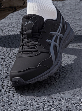 亚瑟士减震跑步鞋男鞋秋冬新款黑武士运动鞋GEL-MISSION 3慢跑鞋