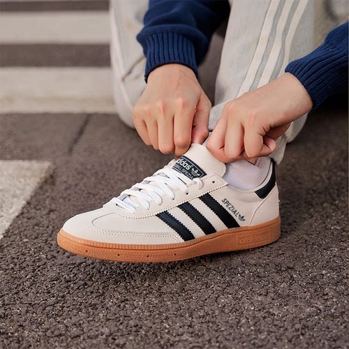 阿迪达斯三叶草德训鞋女鞋冬季新款SPEZIAL休闲鞋运动鞋正品T头鞋