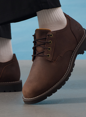 Timberland添柏岚官方男鞋户外商务休闲皮鞋低帮时尚通勤鞋A699P