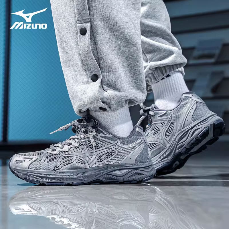 美津浓减震跑步鞋男鞋春季新款RACER S运动鞋复古老爹鞋休闲跑