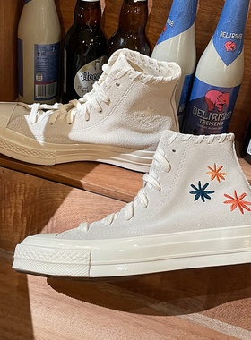 匡威高帮帆布鞋女鞋chuck70 学生时尚休闲鞋时尚透气板鞋A04298