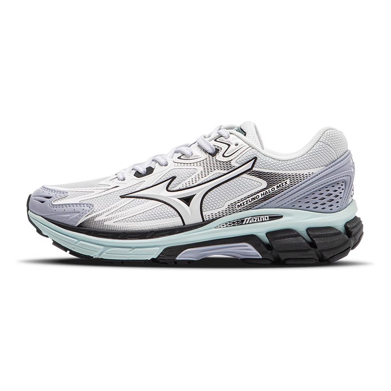 Mizuno美津浓官方正品跑步鞋HALO MIX厚底缓震老爹鞋复古机能跑鞋