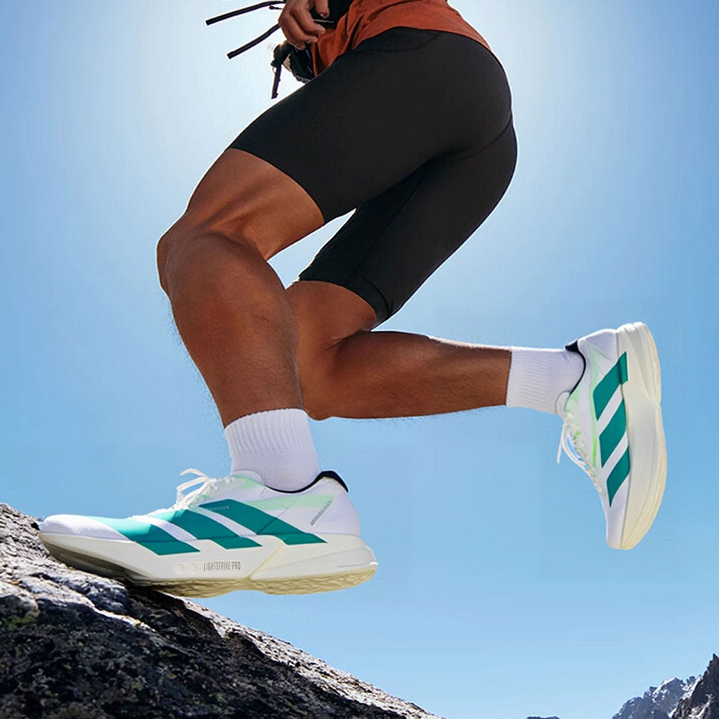 阿迪达斯男鞋25秋新款运动鞋ADIZERO ADIOS PRO4马拉松缓震跑步鞋