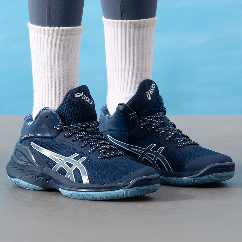 ASICS亚瑟士篮球鞋男鞋秋季新款GELBURST 28轻便训练鞋实战运动鞋