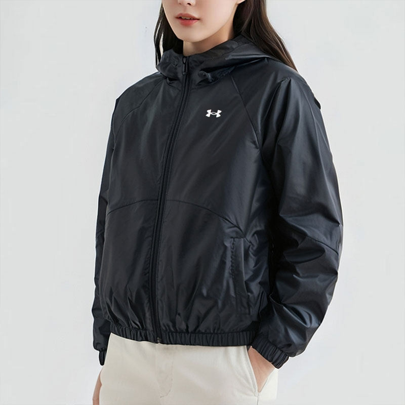 UA安德玛外套女士新款户外冲锋防风衣健身运动跑步服连帽夹克开衫,运动服/休闲服装,运动茄克/外套,淘宝优惠券,粉丝福利购,淘宝优惠卷