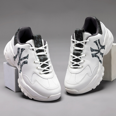 MLB官方 男鞋女鞋运动鞋轻便舒适时尚潮流复古休闲鞋情侣小白鞋