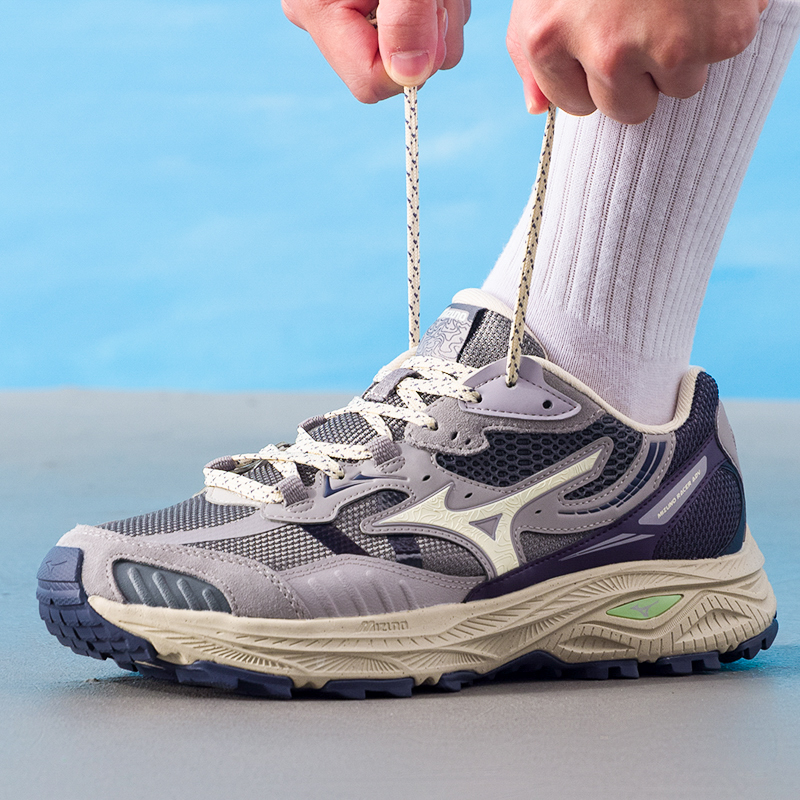 美津浓男鞋 2025新款冬季RACER ADV老爹鞋时尚透气运动鞋休闲鞋