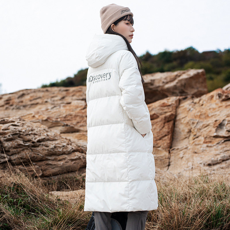 Discovery探索户外长款羽绒服女防寒保暖运动服休闲棉羽外套夹克,户外/登山/野营/旅行用品,羽绒衣,淘宝优惠券,粉丝福利购,淘宝优惠卷