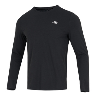 P225M287 跑步训练透气休闲圆领T恤运动半袖 斯凯奇短袖 男2025冬季