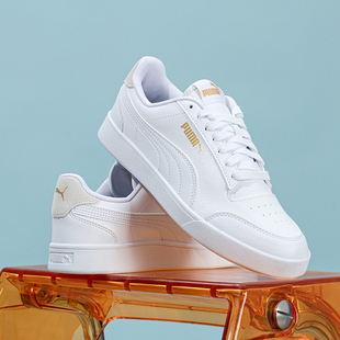 新款 女鞋 情侣金标小白鞋 休闲鞋 309668 PUMA彪马板鞋 运动鞋 男鞋