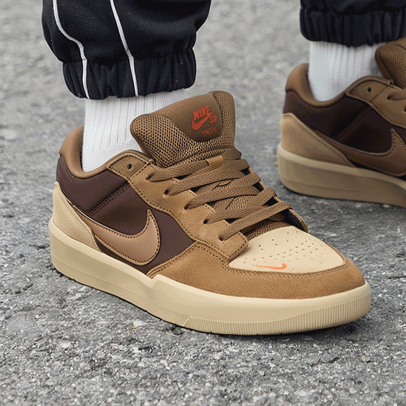 耐克男鞋2025新款SB FORCE 58低帮透气板鞋户外运动休闲鞋 DV5477