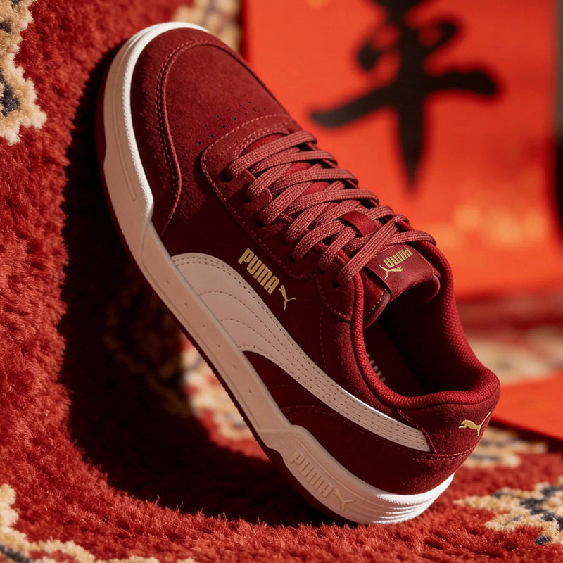 PUMA彪马休闲鞋男鞋女鞋红色复古板鞋低帮运动鞋本命年鞋子370304,运动鞋new,板鞋,淘宝优惠券,粉丝福利购,淘宝优惠卷