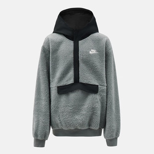 儿童休闲套头衫 新款 宽松运动服HV0383 冬季 NIKE耐克连帽卫衣童装