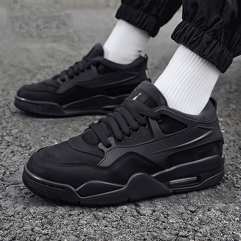 Nike耐克板鞋男鞋2025秋季新款AJ4气垫鞋复古缓震休闲鞋潮FQ7939