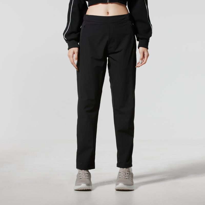 LANBU蓝步裤子女裤2025秋季新款梭织运动裤休闲裤跑步长裤L511817