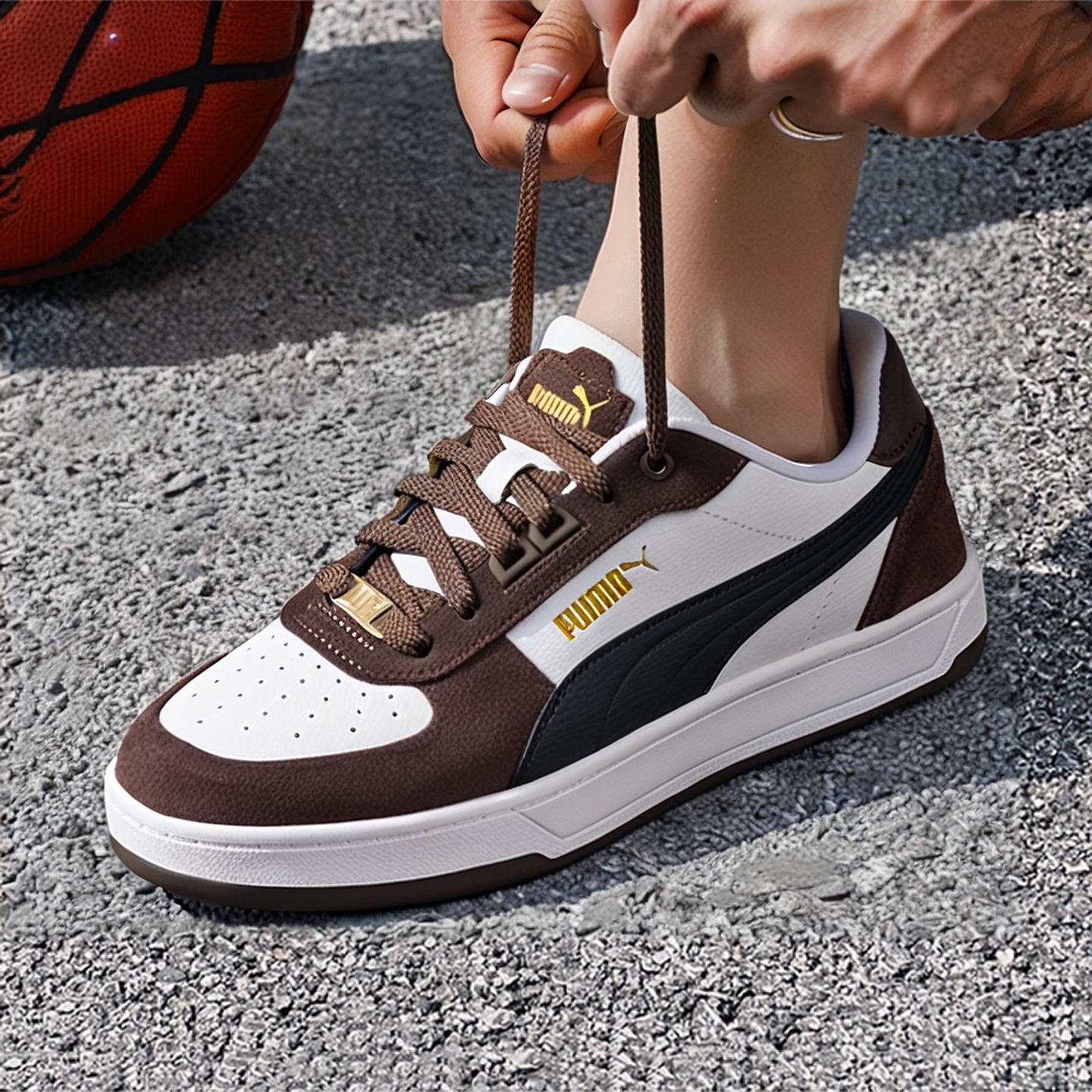 PUMA彪马冬季CAVEN男鞋女鞋经典透气耐磨板鞋休闲运动鞋395080-11