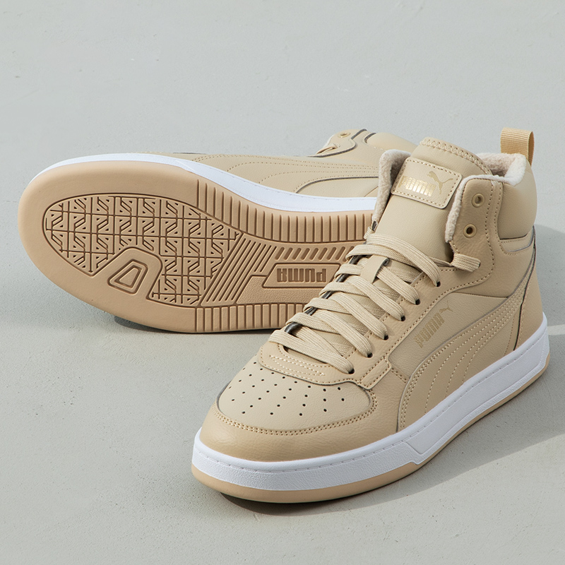 PUMA彪马高帮加绒板鞋男鞋女鞋2025秋季新款中帮棉鞋复古运动鞋