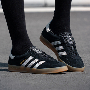 JI2755 低帮复古休闲鞋 阿迪达斯官方旗舰店女鞋 GAZELLE三叶草经典