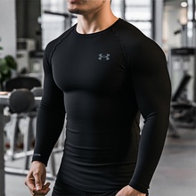 UA安德玛ColdGear Base 3.0男子速干长袖T恤透气打底衫健身训练服
