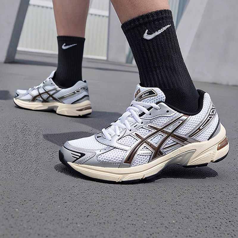 亚瑟士男鞋休闲鞋2025冬季新款GEL-1130复古老爹鞋网面透气运动鞋,运动鞋new,运动休闲鞋,淘宝优惠券,粉丝福利购,淘宝优惠卷