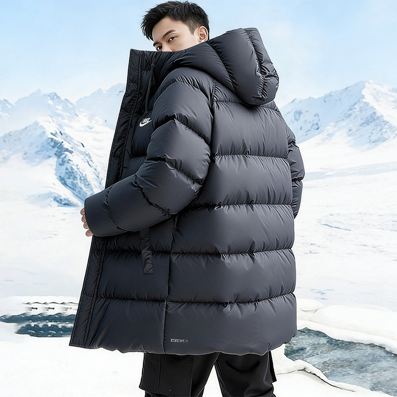 Nike耐克男士羽绒服2025冬季新款保暖运动服户外防风休闲服IB2974