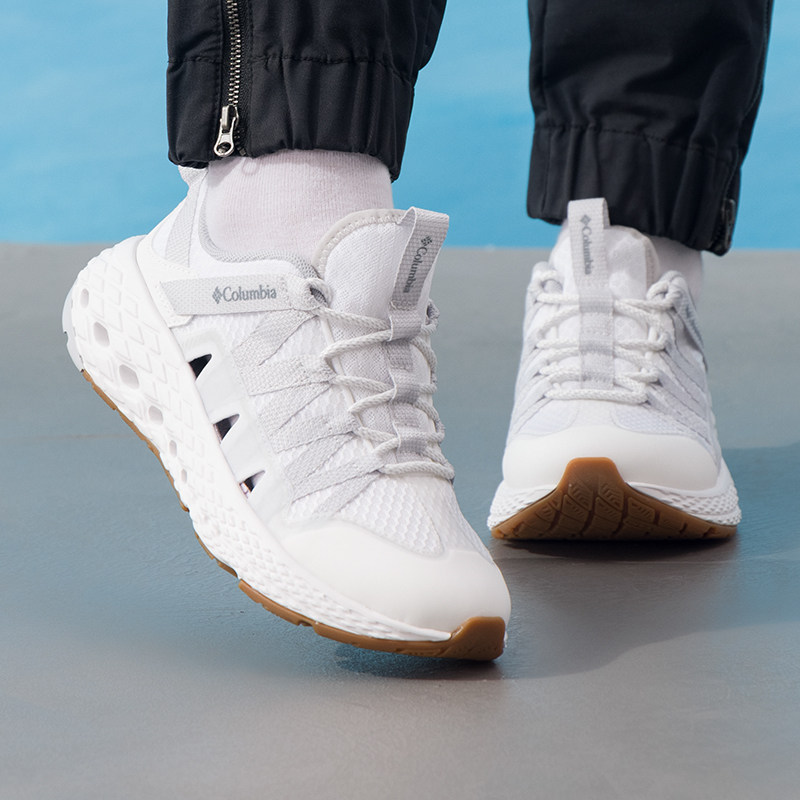 哥伦比亚户外溯溪鞋女鞋2026春季新款女士休闲鞋轻便透气运动鞋子