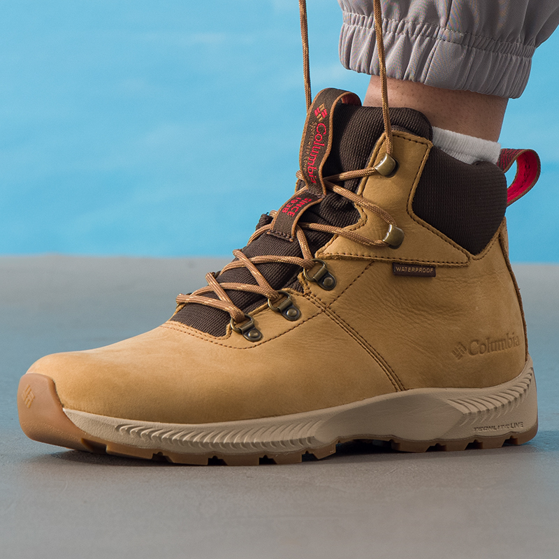 Columbia哥伦比亚男鞋 户外运动鞋越野鞋登山鞋透气休闲徒步鞋子