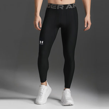 安德玛UA男装长裤春秋新款时尚运动裤紧身裤健身裤跑步裤子训练裤