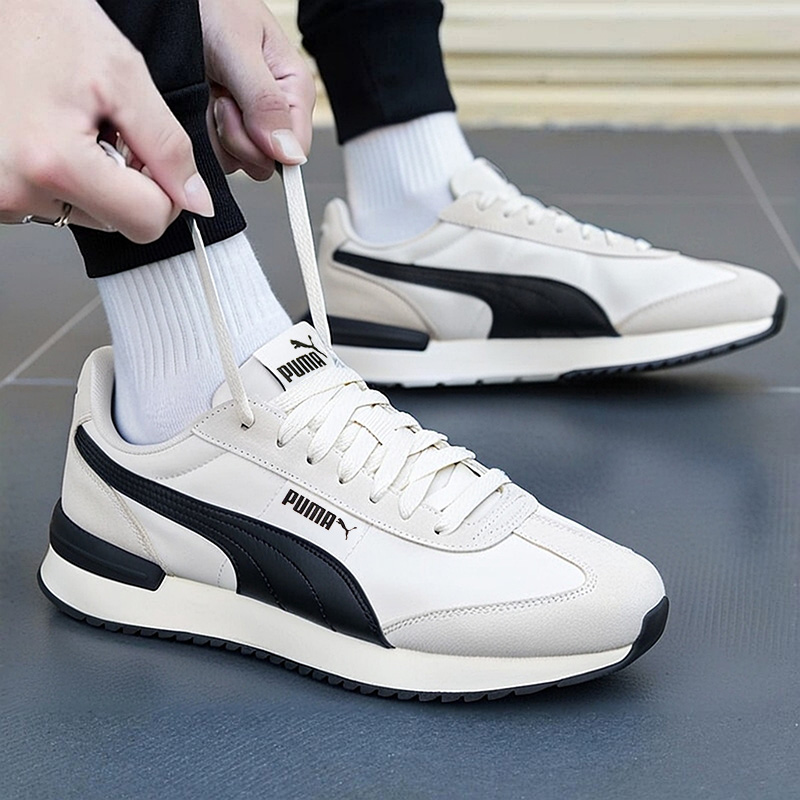 【直播】PUMA彪马男鞋女鞋2025冬季新款运动鞋网面跑鞋R78休闲鞋