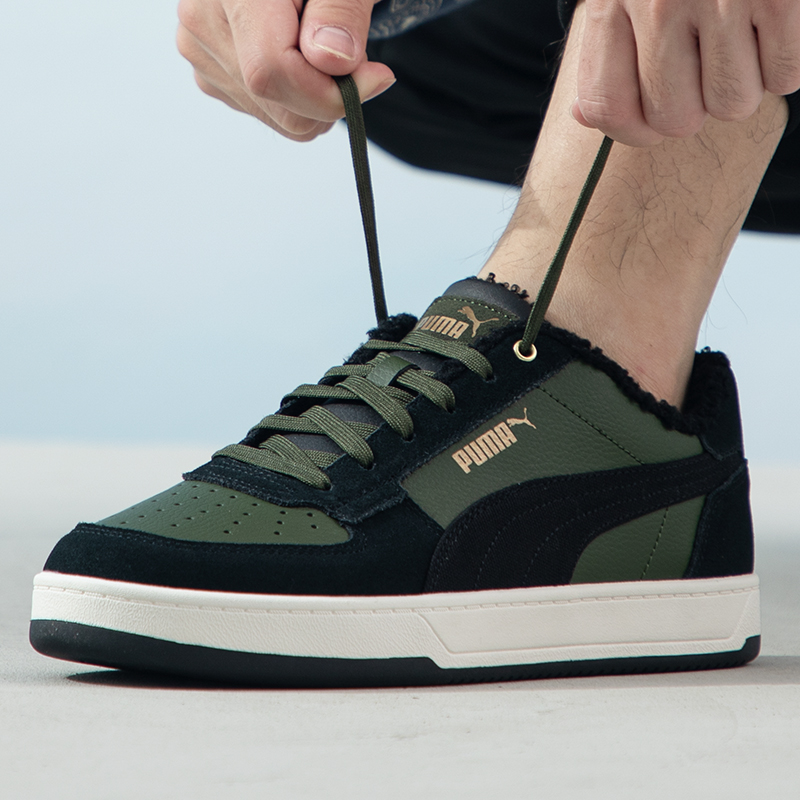 PUMA彪马板鞋男鞋女鞋冬季新款加绒保暖运动鞋轻便休闲鞋子392334