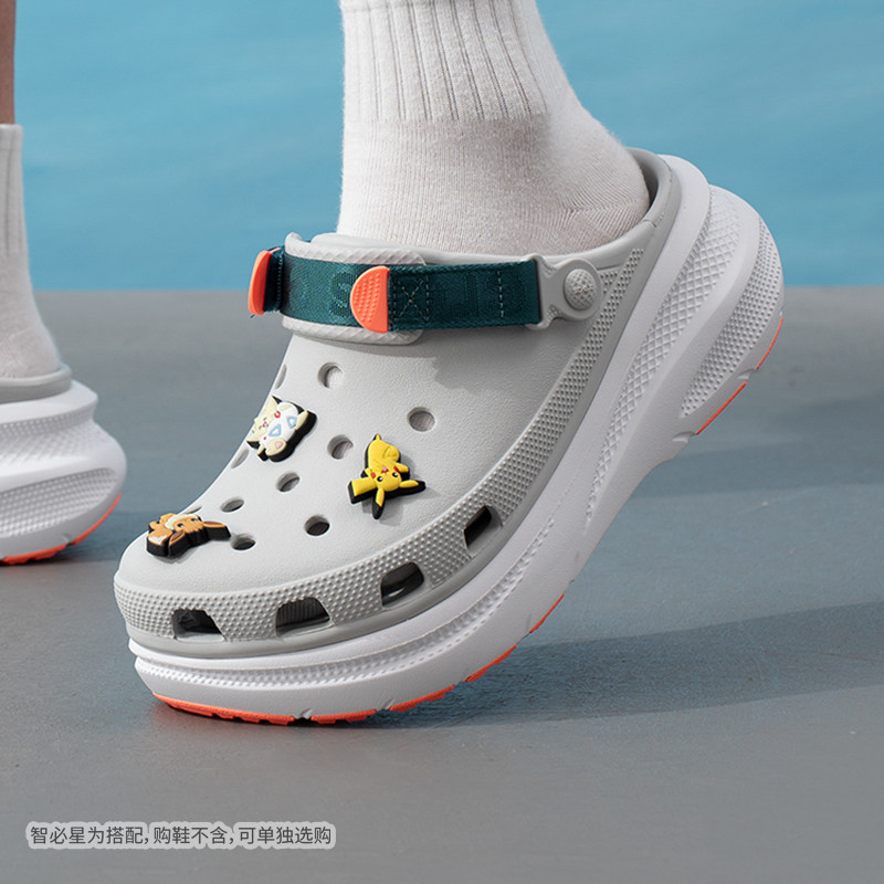 卡骆驰男鞋女鞋2026新款情侣运动鞋沙滩鞋时尚休闲洞洞鞋凉鞋拖鞋