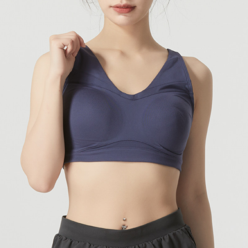 安德玛UA运动胸衣女背心瑜伽健身跑步户外骑行普拉提内衣美背bra