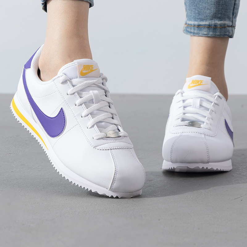 NIKE耐克轻便运动鞋女鞋夏季新款CORTEZ复古休闲鞋大童鞋DM0950