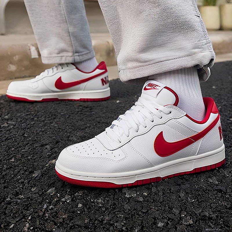 耐克正品男鞋春季2026本命新年款红色简版空军一号休闲运动板鞋