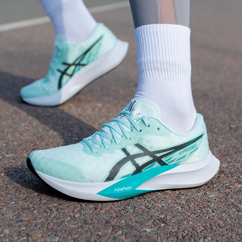 ASICS亚瑟士HYPER SPEED 4女鞋2025春季新款竞速跑步鞋缓震运动鞋
