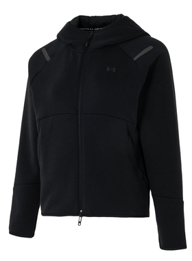 安德玛外套春季Unstoppable女款健身训练运动服跑步夹克1379842