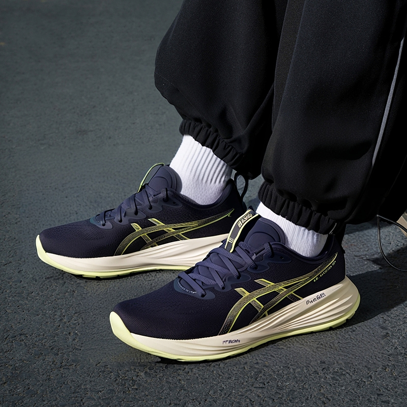 亚瑟士跑鞋男鞋2025秋季运动鞋GEL-CUMULUS 27缓震厚底健身跑步鞋