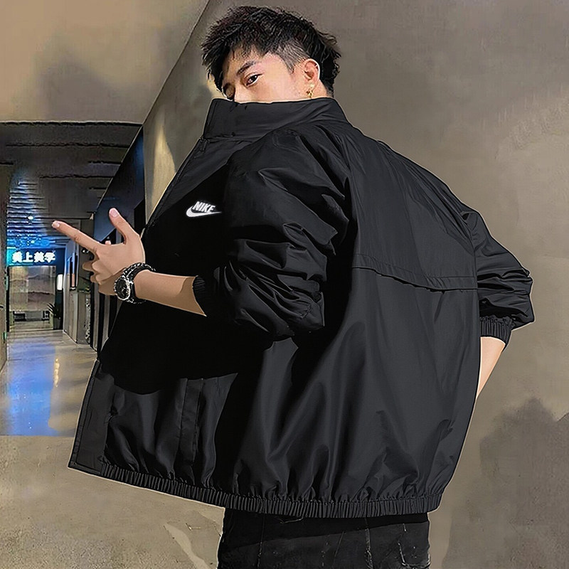 NIKE耐克正品男装外套2026春季新款运动服休闲宽松立领夹克HV1140
