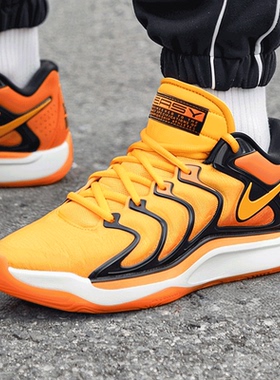 耐克正品男鞋2025冬季新款杜兰特KD17运动鞋场上实战篮球鞋FJ9488