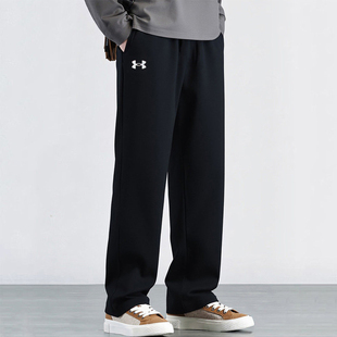 男士 保暖长裤 运动裤 UA安德玛裤 卫裤 春秋新款 宽松直筒休闲裤 子男裤