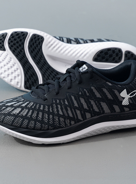 UA安德玛缓震跑步鞋女鞋秋季新款Charged Breeze 2运动鞋轻便跑鞋