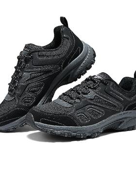 斯凯奇女鞋 2025冬季新款HILLCREST户外徒步运动鞋复古轻便休闲鞋