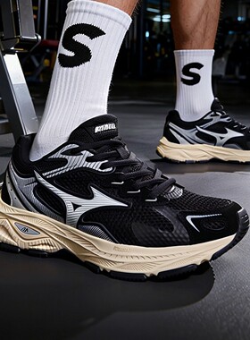 美津浓老爹鞋男鞋女鞋2026新款RACER S运动鞋复古休闲鞋D1GH2235