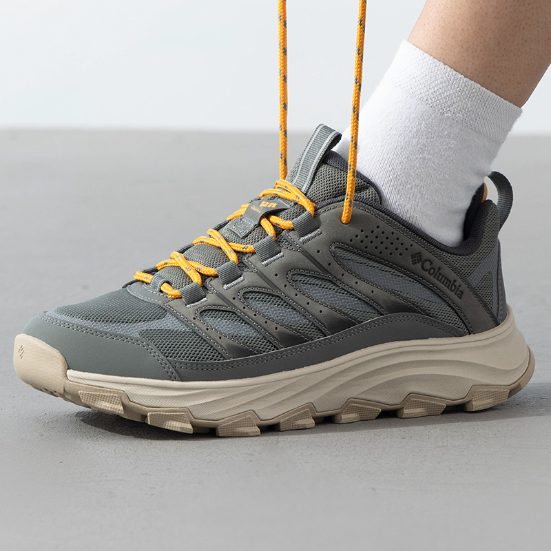 哥伦比亚户外男鞋徒步鞋拒水缓震登山鞋轻便运动鞋男士休闲越野鞋