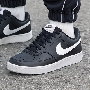春季 正品 低帮男士 NIKE耐克休闲鞋 黑白耐磨板鞋 2026新款 运动鞋 男鞋